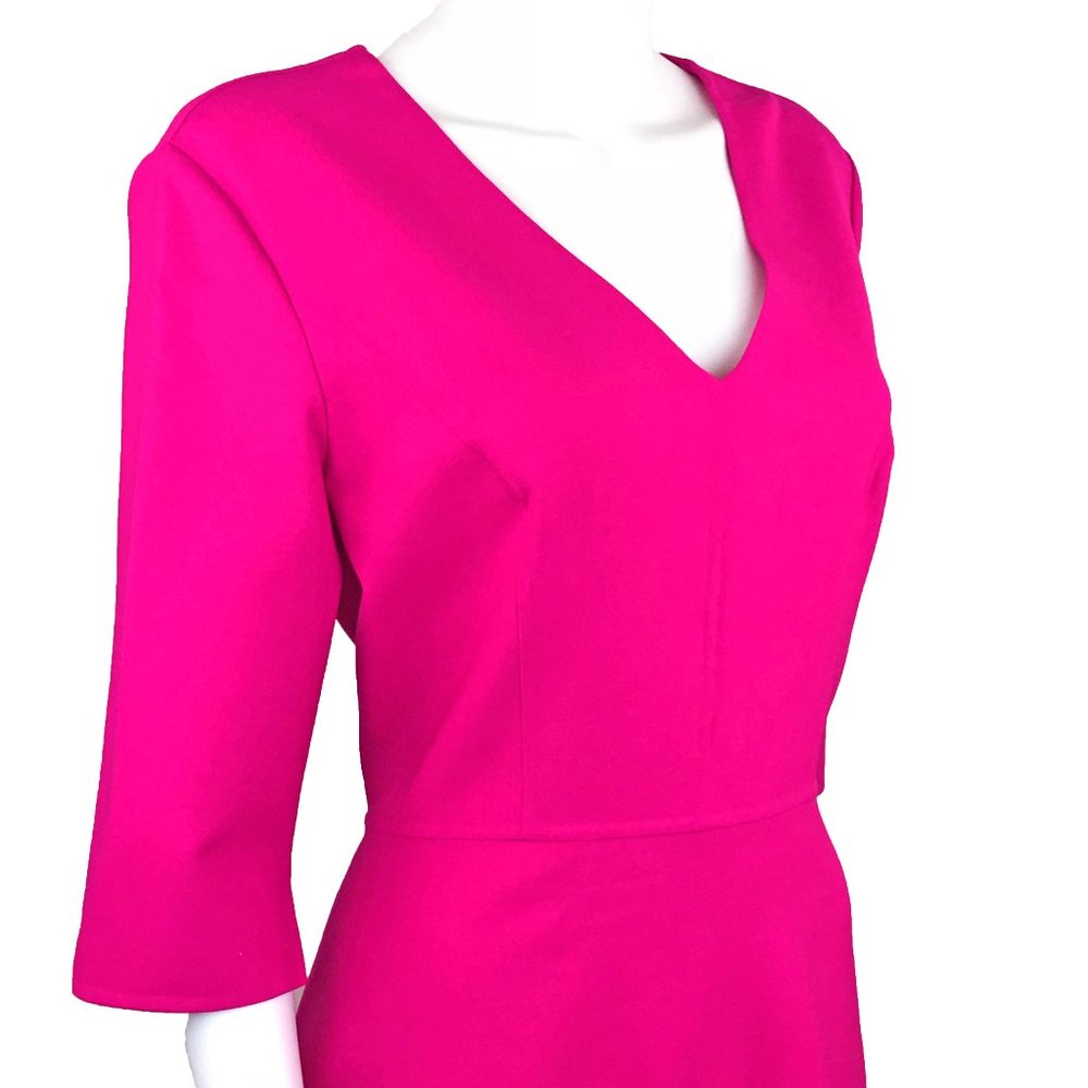 New! CAROLINA HERRERA Dress. Size 12. Pink